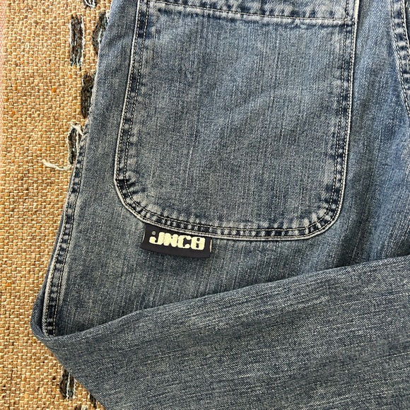 JNCO Blue Denim Jeans with Logo Detail - Picture 2 of 9